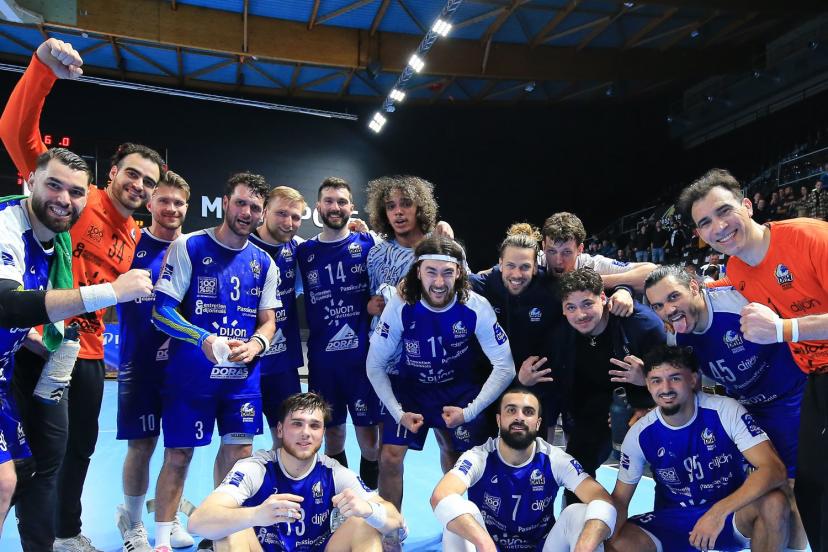 Les Dijonnais n'auront pas traîné en Proligue avant d'assurer leur remontée dans l'élite. (E. Bontemps)