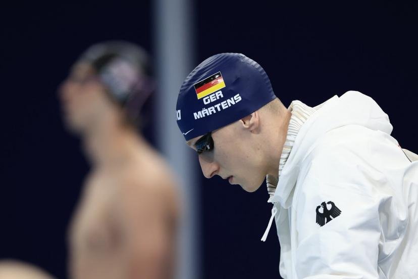 Lukas Martens est champion olympique en titre du 400 m nage libre. (F. Seguin/L'Équipe)