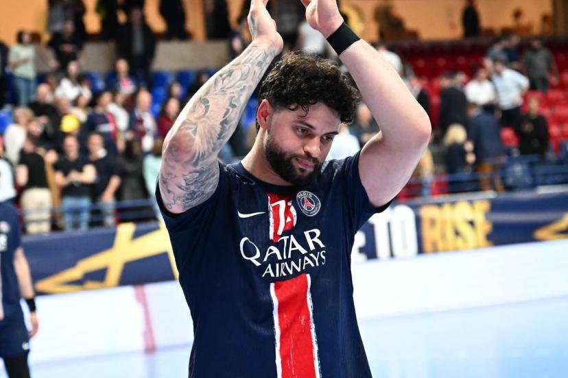 Elohim Prandi, ici en Ligue des champions, a encore été décisif contre Tremblay samedi soir. (A. Martin/L'Équipe)