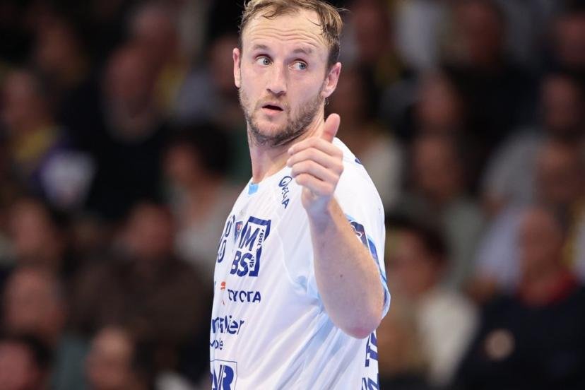 Valentin Porte et Montpellier sont qualifiés pour le Final Four de la C2. (S. Boué/L'Équipe)