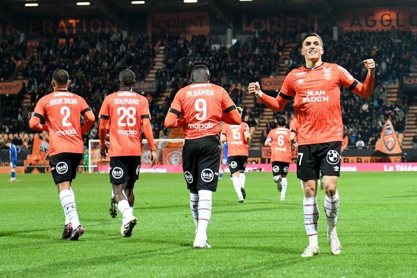 Panos Katseris et les Lorientais avaient dominé Bastia, le 15 mars (4-0). (FEP/Fep / icon sport)