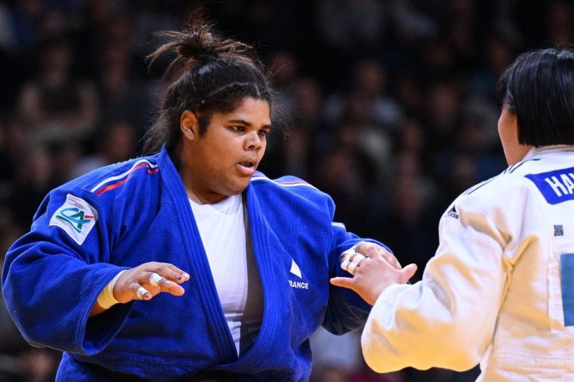 Léa Fontaine a éliminé Hayun Kim pour se qualifier en finale. (F. Faugère/L'Équipe)