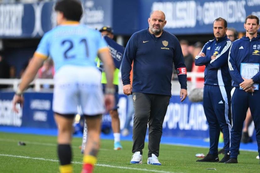 Patrice Collazo veut désacraliser le derby mais compte bien sur la mobilisation de ses joueurs. (L'Équipe)