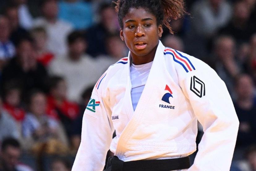 Marie-Eve Gahié a apporté le seul point de l'équipe de France face à la Russie, victorieuse 4-1 ce dimanche. (F. Faugère/L'Équipe)