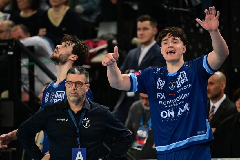 Les Montpelliérains d'Erick Mathé ont fini par dominer Dunkerque. (J-B. Autissier/L'Équipe)