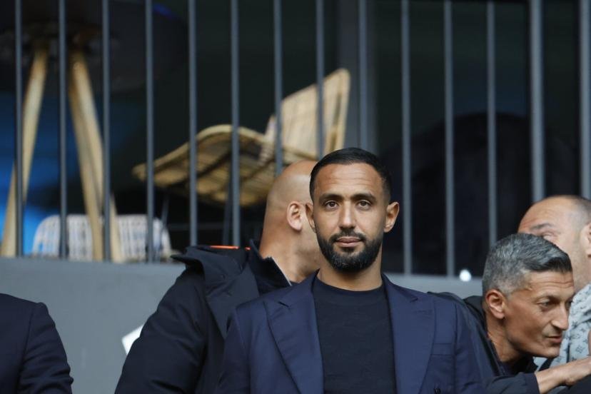 Le directeur du football marseillais Mehdi Benatia. (E. Garnier/L'Équipe)