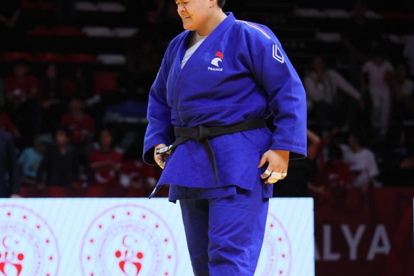 Julia Tolofua a terminé en argent au Kazakhstan. (S. Boué/L'Équipe)
