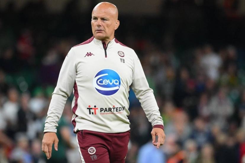 Yannick Bru était dans le bus de l'UBB qui a paradé dans Bordeaux ce dimanche après-midi. (A.Mounic/L'Equipe)