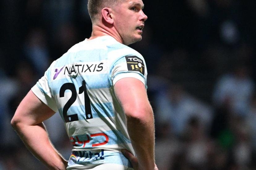 Owen Farrell sous le maillot du Racing. (F. Faugère/L'Équipe)