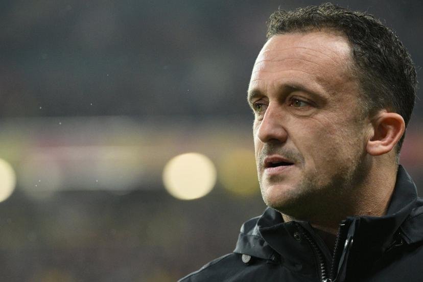 Pierre Aristouy a été l'entraîneur du FC Nantes entre mai et novembre 2023. (J.-B. Autissier/L'Équipe)