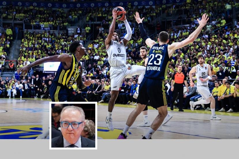 Maurizio Gherardini, manager général italien de Fenerbahçe. (Tolga Adanali/Euroleague Basketball/Imago/Simone Lucarelli/IPA Sport /Iconsport)