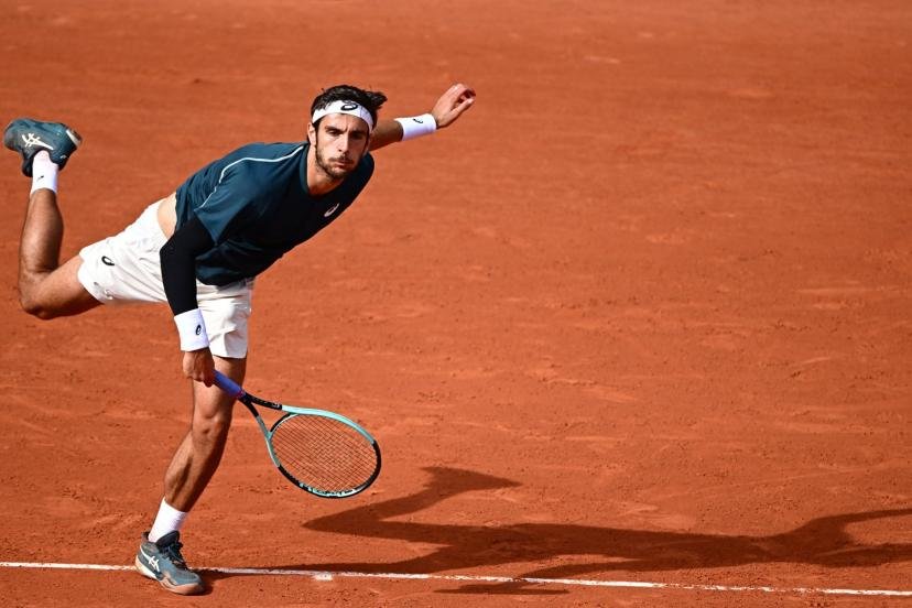 Lorenzo Musetti n'a fait face à aucune balle de break. (P. Lahalle/L'Équipe)