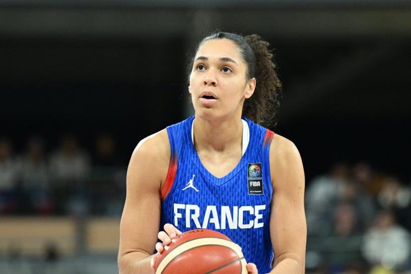 Janelle Salaün a remporté le titre en Italie avec Schio. (F. Faugère/L'Équipe)