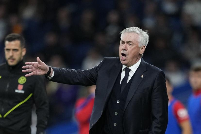 Carlo Ancelotti, entraîneur du Real Madrid.