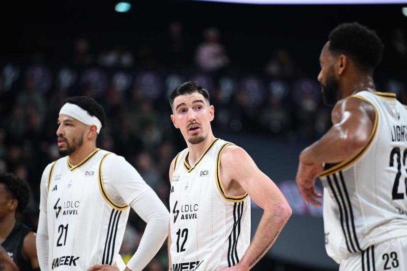 Nando De Colo (22 d'évaluation) et ses coéquipiers ont dominé Cholet. (A. Réau/L'Équipe)