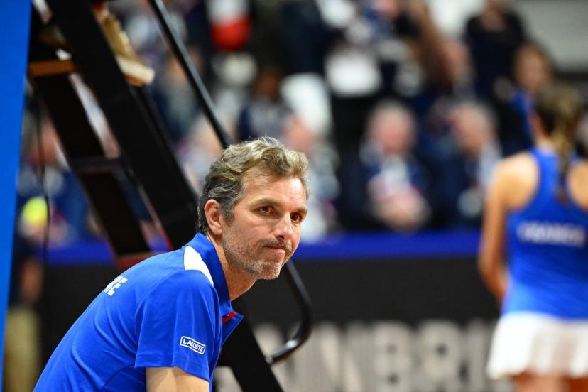 Julien Benneteau va quitter son poste de capitaine de l'équipe de France de BJK Cup. (P. Lahalle/L'Équipe)