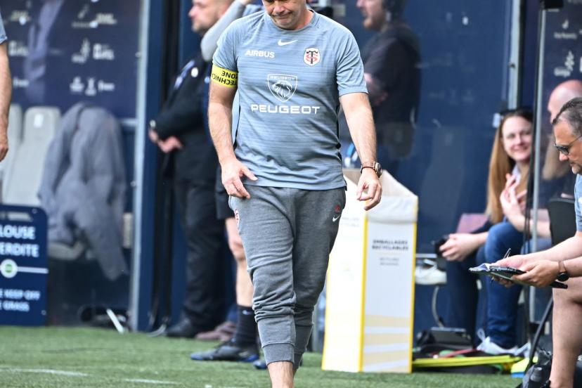 Ugo Mola et les Toulousains ne conserveront pas leur titre en Coupe des champions. (P. Lahalle/L'Équipe)