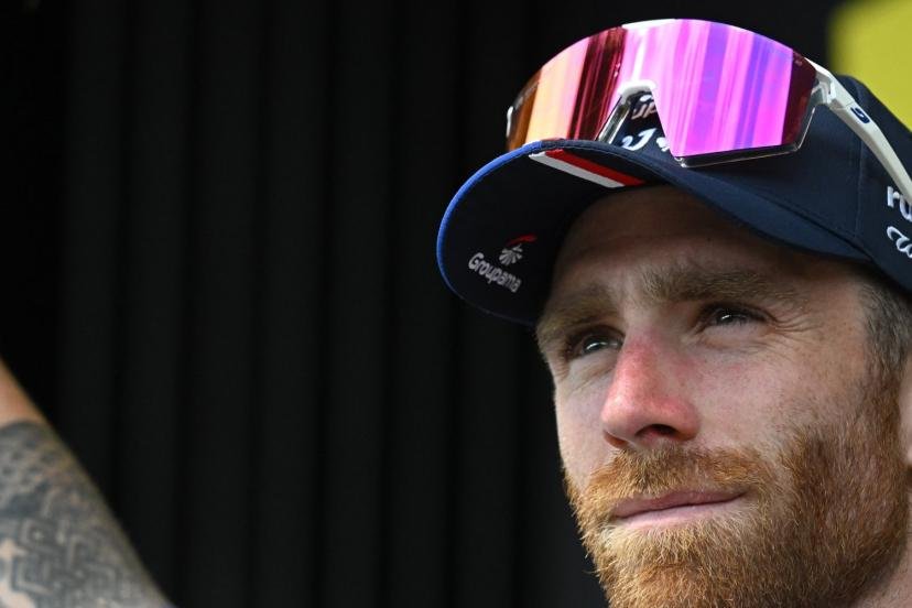 Quentin Pacher a fini dans le top 10 de la 5e étape du Giro. (B. Papon/L'Équipe)