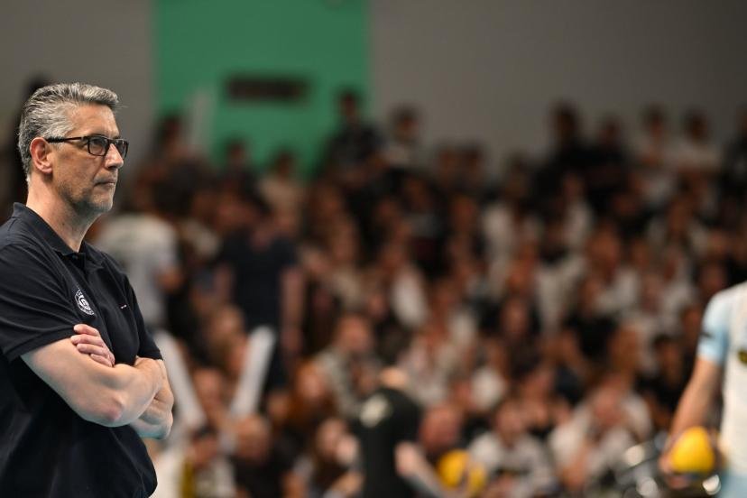 Marcelo Fronckowiak, entraîneur de Tours. (L. Hahn/L'Équipe)