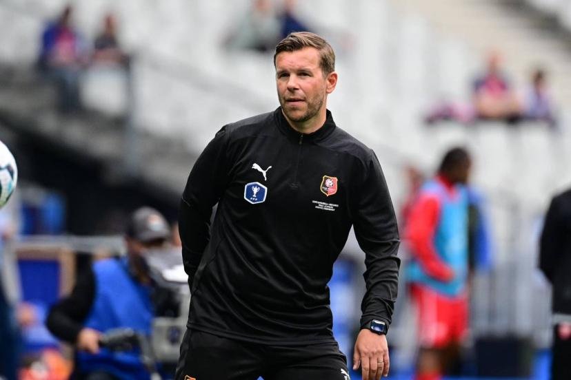 William Stanger, entraîneur de Rennes, avait déjà gagné la Gambardella comme joueur en 2003. (Jean-Baptiste Autissier/L'Equipe)