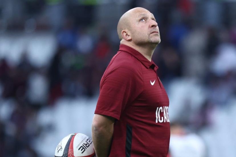 Après l'heure de jeu, samedi à Mayol, le coach varois Pierre Mignoni savait que son équipe allait faire la différence face aux Castrais et passer le cap des barrages. (A. Martin/L'Équipe)