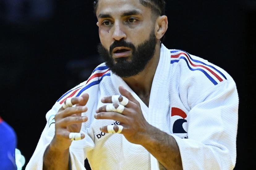 Walide Khyar en action ce samedi à Budapest. (S. Mantey/L'Équipe)