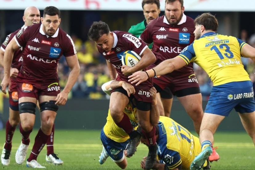 Enzo Reybier a peu joué avec l'UBB cette saison. (A. Martin/L'Équipe)
