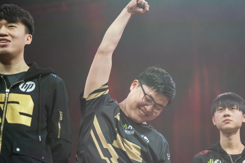 Zihao « Uzi » Jian, le deuxième roi de League of Legends. (Michal Konkol/Riot Games)
