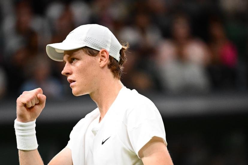 Jannik Sinner avait perdu en quarts de finale, contre Daniil Medvedev, à Wimbledon en 2024. (P. Lahalle/ L'Équipe)