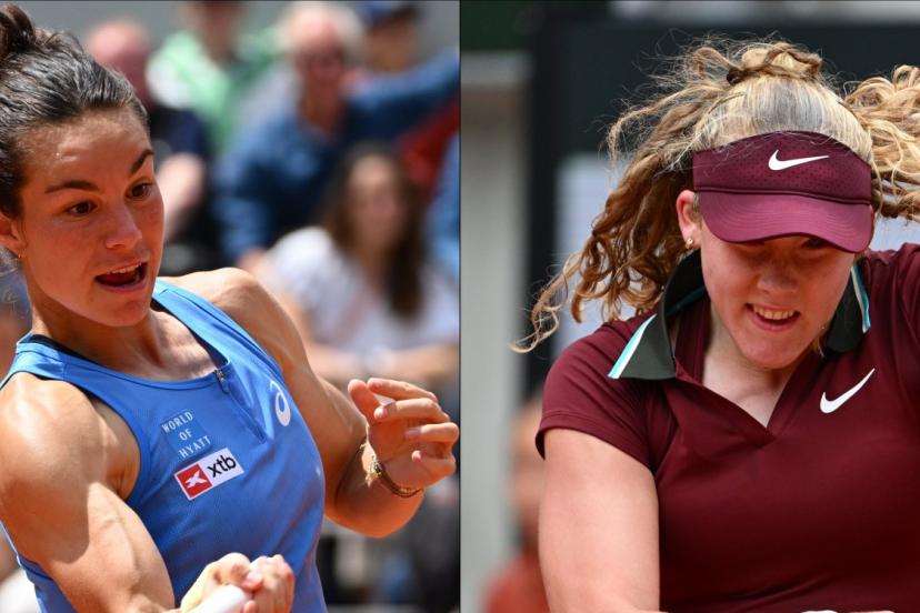 Loïs Boisson, opposée à Mirra Andreeva ce mercredi, est en quête d'un nouvel exploit sur les courts de la Porte d'Auteuil. (F. Faugère/L'Équipe)