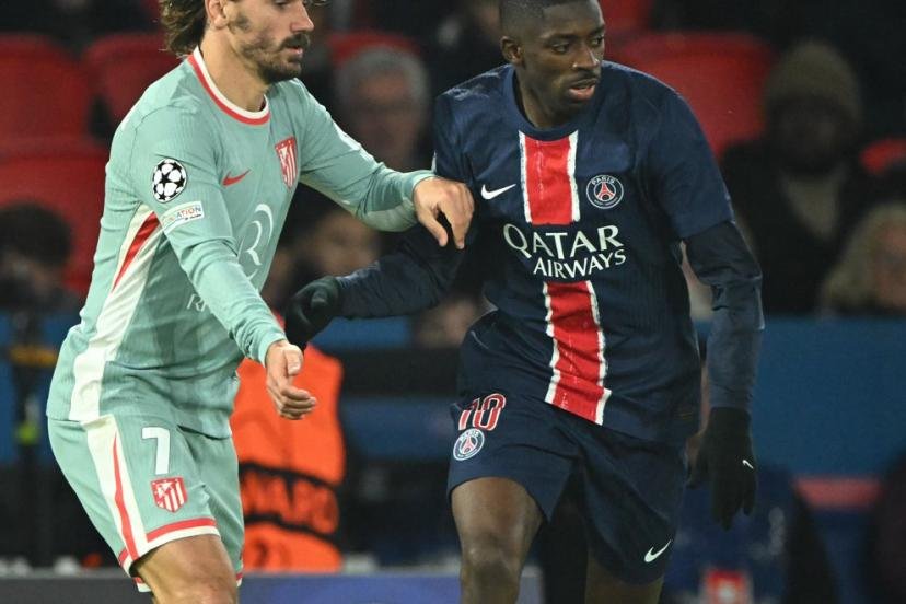Antoine Griezmann et Ousmane Dembélé se retrouvent à Pasadena pour la Coupe du monde des clubs. (B. Papon/L'Équipe)