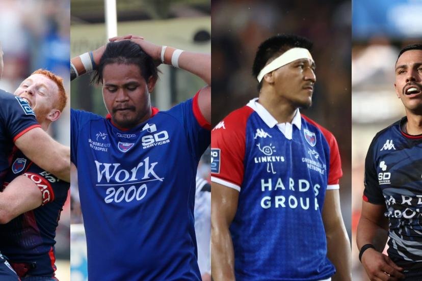 Le bilan de Grenoble en access match : une victoire... puis trois défaites. (A. Martin/L. Argueyrolles/L'Équipe)