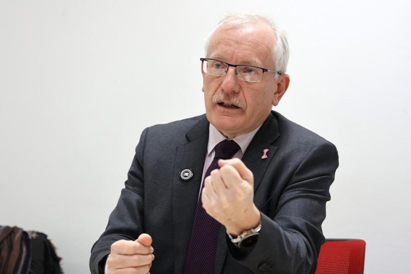 Philippe Ausseur est le président de la Ligue nationale de basket depuis juin 2023. (Jean-Marc Loos/Photopqr/L'Alsace/Maxppp)