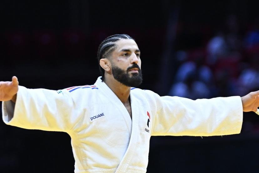 Walide Khyar ne décrochera pas une seconde médaille de bronze mondiale en -66 kg. (S. Mantey/L'Équipe)