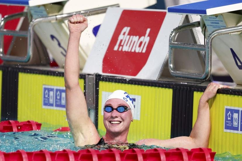 Anastasiia Kirpichnikova a validé dimanche sa deuxième qualification aux Mondiaux en remportant le 1 500 m. (E. Garnier/L'Équipe)