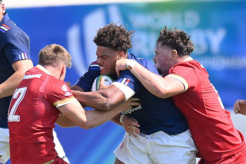 Les Bleus se sont imposés face au pays de Galles (35-21). (L'Equipe)