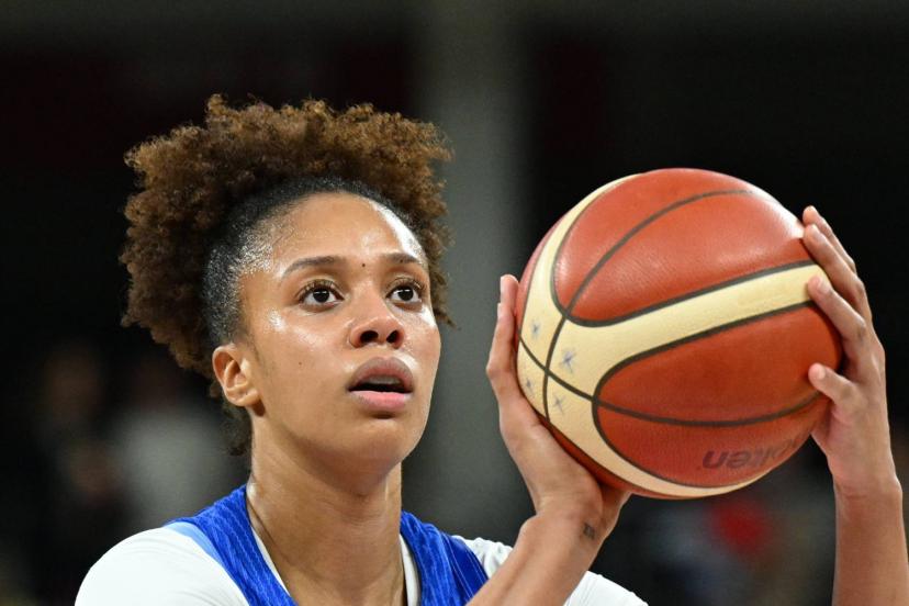 Iliana Rupert et les Bleues affronteront la Lituanie. (F.Faugere/L'Equipe)