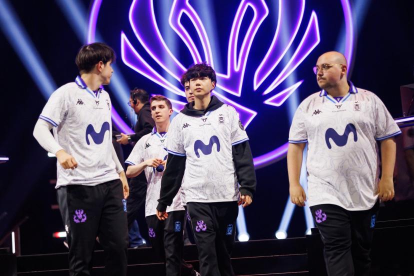 Les champions d'Europe de Movistar KOI ont quitté le MSI sans gagner un match. (Liu YiCun/Riot Games)