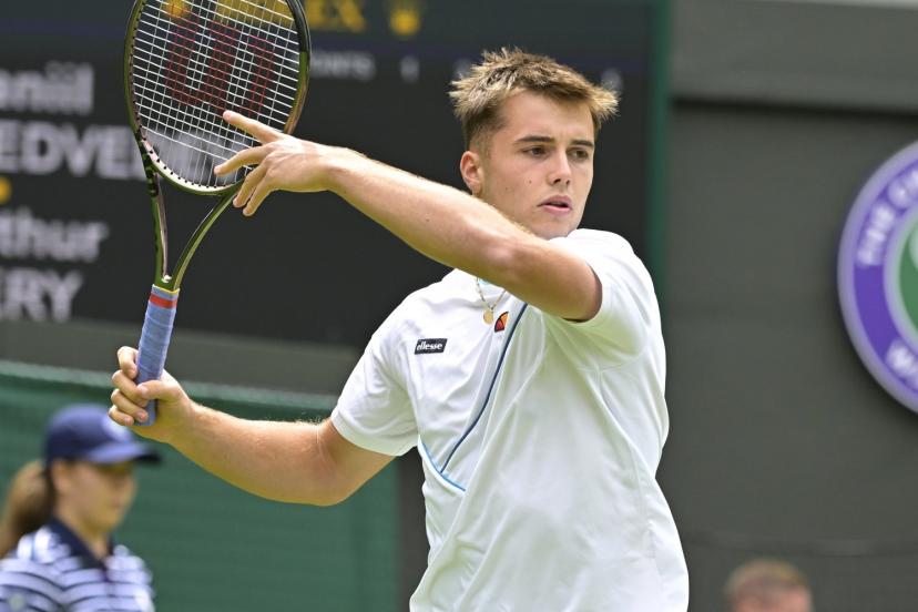 Arthur Fery a réussi un immense exploit à Wimbledon (P. Lahalle/L'Équipe)