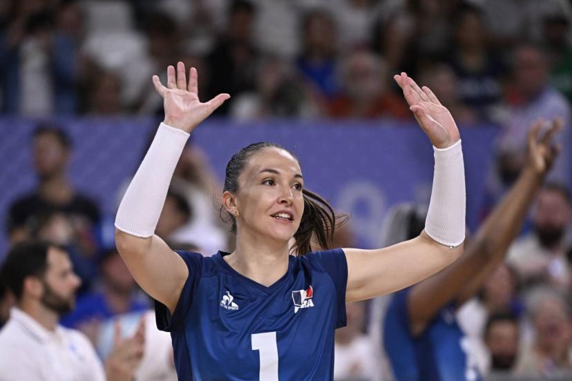 Héléna Cazaute fait partie du groupe de 14 joueuses qui partira au Japon. (S.Mantey/L'Equipe)