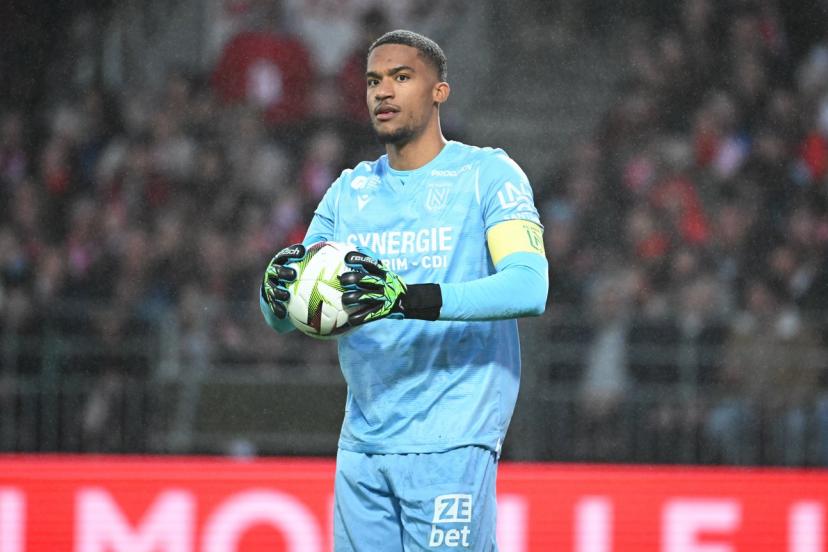 Alban Lafont va tenter de se relancer au Panathinaïkos. (A. Réau/L'Équipe)