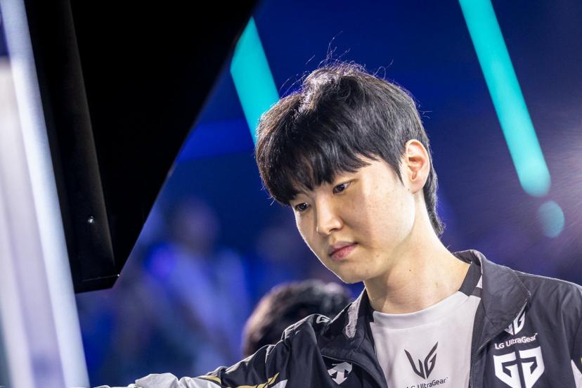 Ji-hoon « Chovy » Cheong et GenG sont invaincus depuis 26 matches. (S. Barrowclough/EWC)
