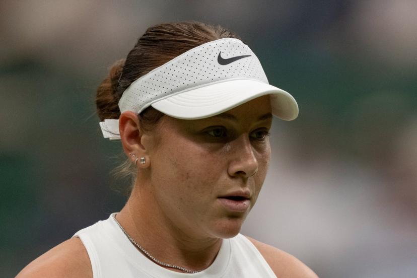 Amanda Anisimova est en quarts. (X/Wimbledon)