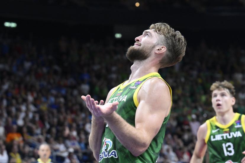 Domantas Sabonis ne disputera pas l'EuroBasket 2025. (A. Mounic/L'Équipe)
