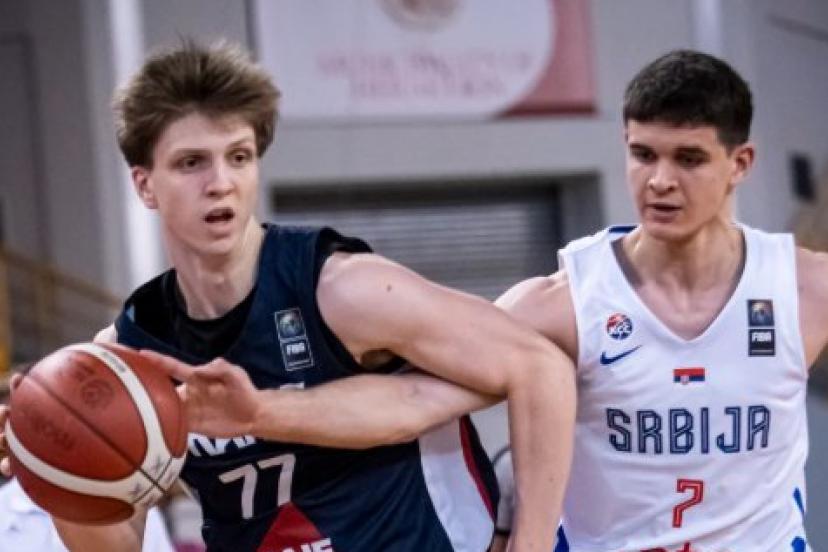Les Bleuets ont accroché la 3e place face à la Serbie. (FIBA)
