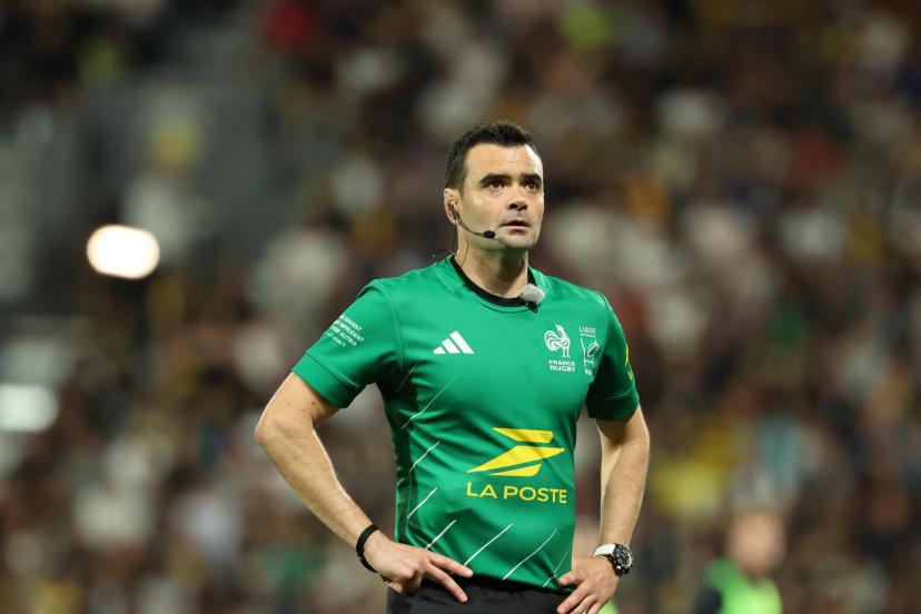 Pierre Brousset, arbitre français. (S. Boué/L'Équipe)