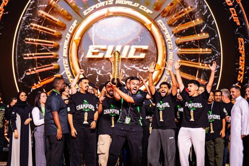 Le tournoi par clubs de l'édition 2024 de l'Esports World Cup a été remporté par Team Falcons. (L. Bouchon/EWC)