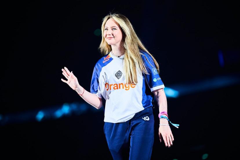 Anastasiya « Glance » Anisimovag a été championne du monde en 2022 avec G2. (C. Lemaitre/KCX)
