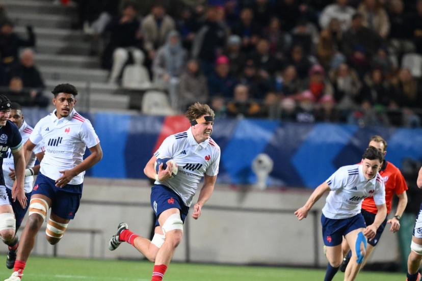 Antoine Deliance et les Bleuets sont qualifiés pour le dernier carré de la Coupe du monde U20. (A. Mounic/L'Équipe)