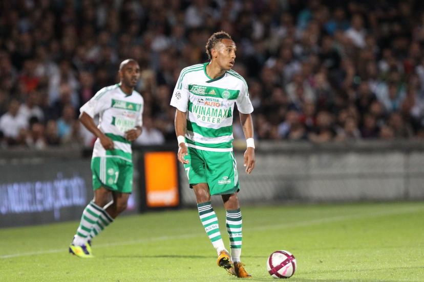 Pierre-Emerick Aubameyang a laissé un bon souvenir chez les Verts.  (R. Perrocheau/L'Équipe)